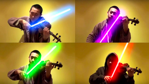 Lightsabers and Violins Mix in This Cool Performance of STAR WARS Music