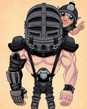 MAD MAX Caricature Art by Tim Odland