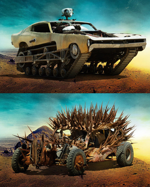 MAD MAX: FURY ROAD — Images of the Film's Insane Vehicles