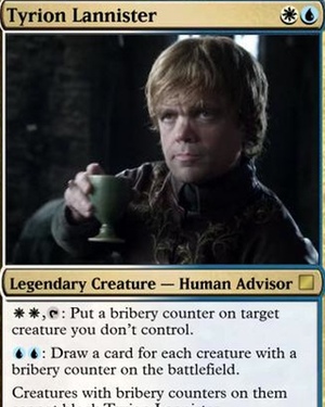 Magic: The Gathering Style GAME OF THRONES Cards