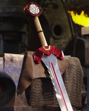 MAN AT ARMS Forges Iron Man Sword