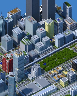 Man Spends 2 Years Building a Huge Mega City in MINECRAFT