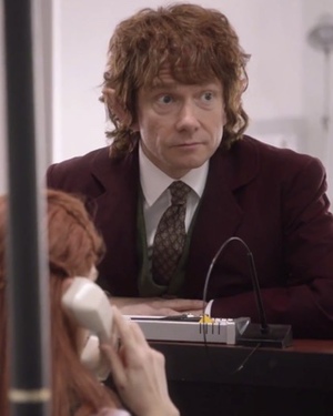 Martin Freeman Stars in SNL's THE HOBBIT Parody of THE OFFICE