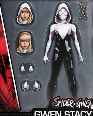 Marvel Action Figure Variant Covers with Spider-Gwen, Doctor Strange, Venom, and More