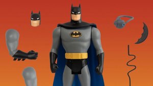 Mezco Toyz Reveals BATMAN: THE ANIMATED SERIES Retro 5 Points Action Figure Wave with The Batmobile