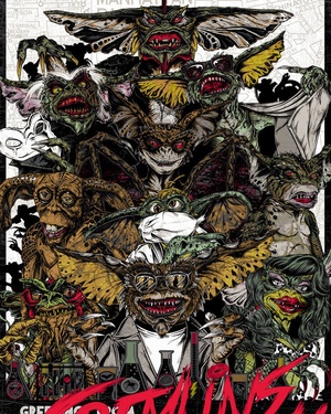 Mondo Poster for GREMLINS 2: THE NEW BATCH by RHYS COOPER