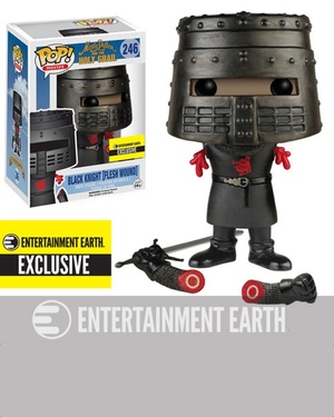 MONTY PYTHON AND THE HOLY GRAIL “Flesh Wound” Black Knight Has a Pop! Figure