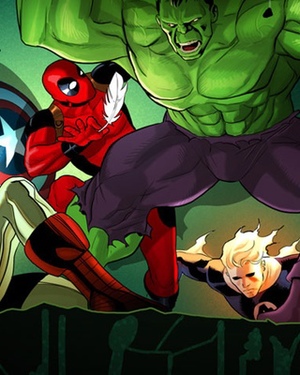 More Deadpool Cover Photobombs for Marvel's 75th Anniversary