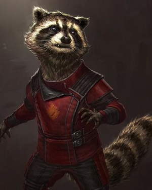 More Rocket and Gamora Concept Art from GUARDIANS OF THE GALAXY