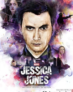 Motion Poster for JESSICA JONES Featuring David Tennant's Kilgrave