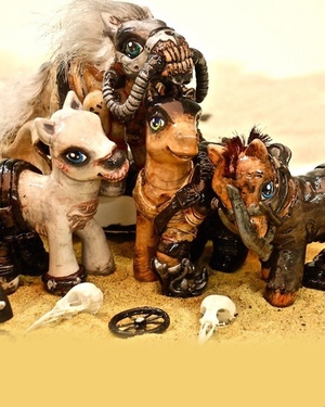 My Little Pony Reimagined as MAD MAX: FURY ROAD Characters