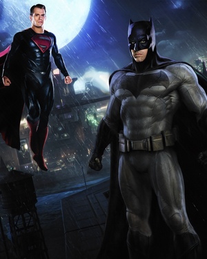 BATMAN V SUPERMAN Fan Art Presents the Heroes in Team-Up Pose