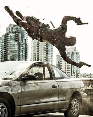 New Photo from DEADPOOL Shows The Heroic Mercenary In Action