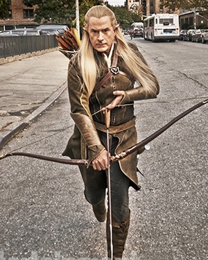 New Photos and Video of Stephen Colbert as HOBBIT Characters