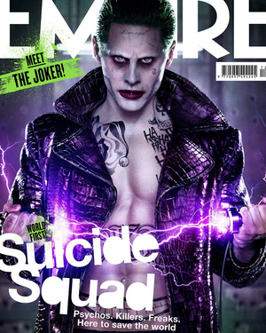 New Photos of The Joker and Enchantress From SUICIDE SQUAD