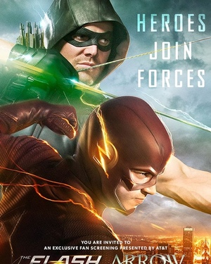 New Poster For THE FLASH and ARROW Crossover and Extended TV Spots