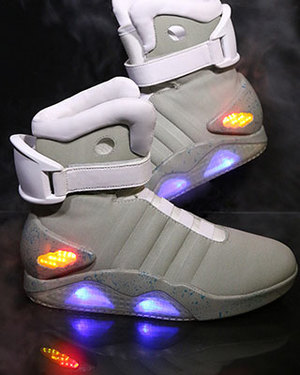 Official BACK TO THE FUTURE II Light Up Shoes — Now 590% Cheaper