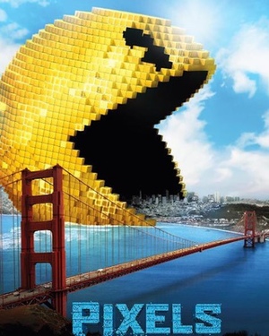 Pac-Man and Donkey Kong Invade Earth in PIXELS Posters