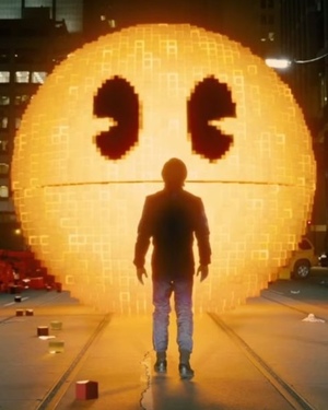Pac-Man Attacks in Amusing Clip From PIXELS