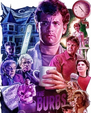 Perfect Piece of Poster Art for THE BURBS