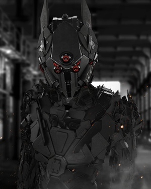 Phenomenal Cyborg Batman CG Art By Mark Chang