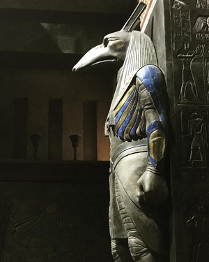 Photo From The Massive Egyptian Set of X-MEN: APOCALYPSE