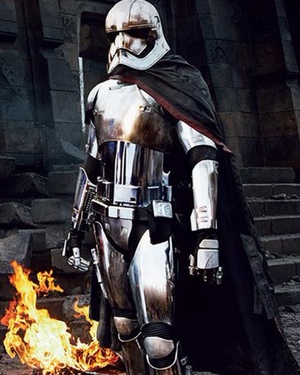 Photo of Gwendoline Christie as Captain Phasma in THE FORCE AWAKENS