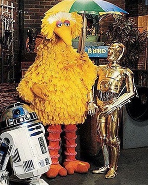 Video of R2-D2 and C-3PO Visiting Sesame Street in 1979