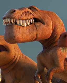 Pixar Introduces Sam Elliott and His T-Rex Cowboys in THE GOOD DINOSAUR