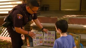 Police Officer Replaces Kid’s Stolen Pokemon Cards With His Own Collection