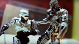 Popular Geek Culture Robots Fight to the Death in Awesome Stop-Motion Short