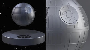 Portable Death Star Speaker Uses The Force (of Magnets) to Float