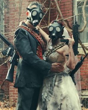 Post-Apocalyptic FALLOUT Engagement Photos