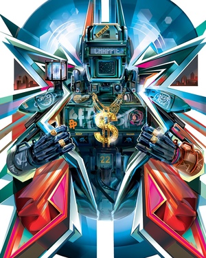 Poster Posse Art Series for Neill Blomkamp’s Sci-Fi Film CHAPPIE