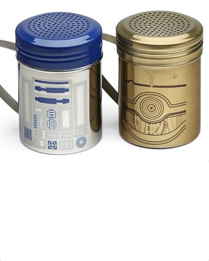 R2-D2 and C-3PO Spice Shaker Set