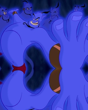 Rare Never-Before-Seen Video Outtakes of Robin Williams in ALADDIN