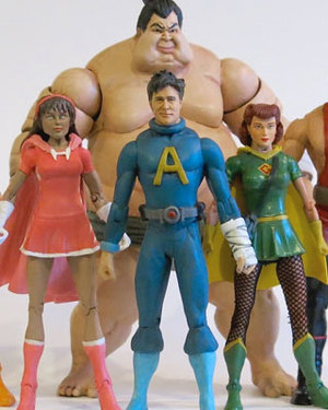 Realistic Series of Action Figures for Cast of THE AWESOMES