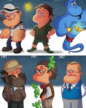 Robin Williams Tribute Art by Jeff Victor