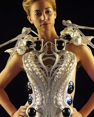 Robotic Spider Dress That Attacks People