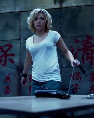 Scarlett Johansson Shoots Up A Lot of Guys in Extended LUCY Clip