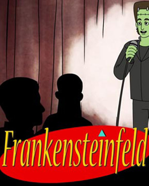 See Animated Frankenstein Performing Stand-Up Comedy
