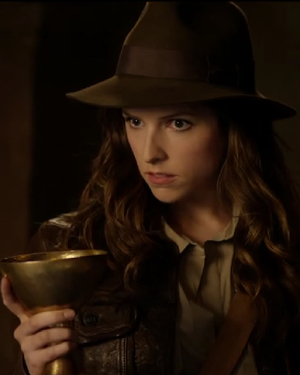 See Anna Kendrick as Indiana Jones in Parody of THE LAST CRUSADE
