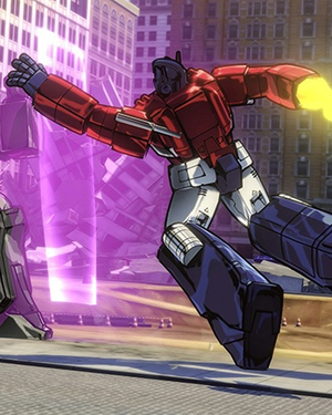 See Optimus Prime Voice Actor Peter Cullen in Action in TRANSFORMERS: DEVASTATION Video