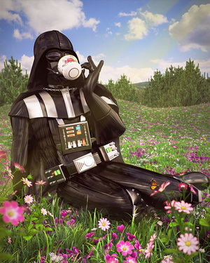 See STAR WARS Characters Enjoying Their Day Off