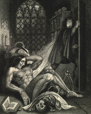 See the Original Illustration of Frankenstein's Monster