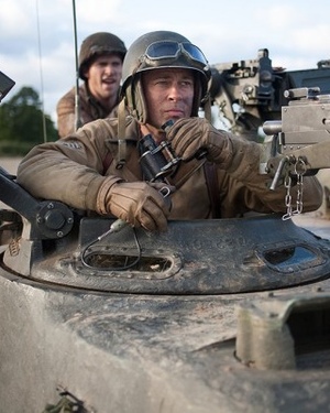 Sensational International Trailer for Brad Pitt's WWII Film FURY
