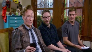 Seth Rogen and Zac Efron Take On Conan In MARIO KART 8