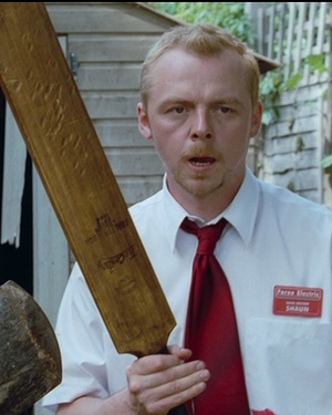 Simon Pegg and Nick Frost Reprising SHAUN OF THE DEAD Roles For PHINEAS AND FERB