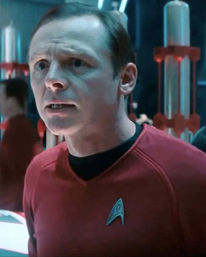 Simon Pegg Talks About Writing STAR TREK 3 and Visiting STAR WARS Set