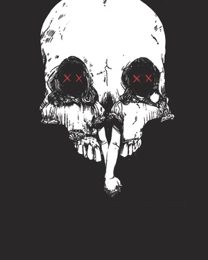 Skull-Inspired Horror Movie Poster Art: THE SHINING, FRIDAY THE 13th, THE OMEN